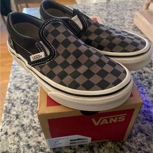 EUC Vans Slip-on youth 12.5